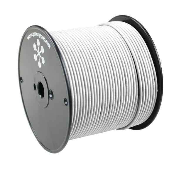 Pacer White 12 AWG Primary Wire - 500  [WUL12WH-500]