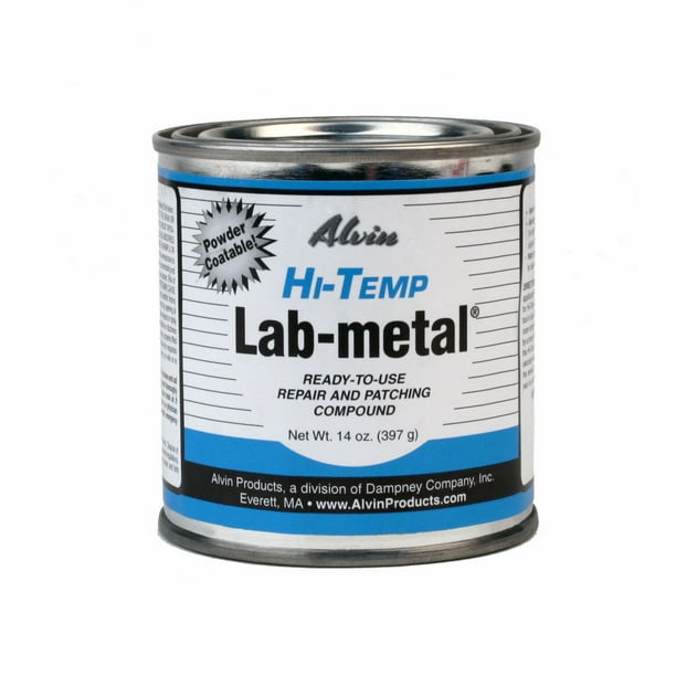 Alvin 14 oz Lab Metal Repair and Patching Compound Withstands Temps Up To 1000F
