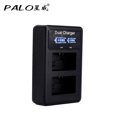 thumbnail image 4 of Cargador de cámara, cargador de batería doble USB para batería NP FW50, compatible con batería de dispositivo fotográfico A6000 A6400 A7m2 A7r2 S2 A6300 A6100 A5100 Zve10 brillar  Electrónica, 4 of 5