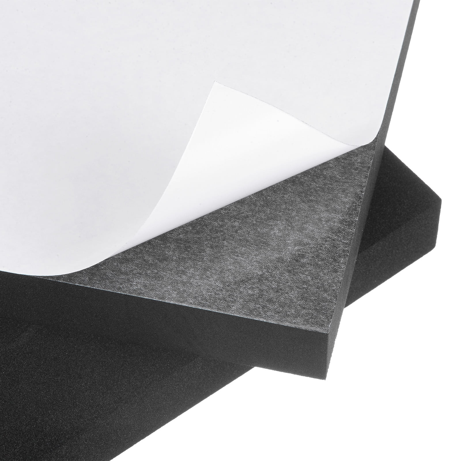 Uxcell 10 pack Adhesive Foam Padding Sheets 3/4" Thick x 4" Long Square EVA Foam Sheet Self Stick Anti Vibration Pads