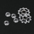 thumbnail image 6 of 6 Pcs Aluminum Alloy Bike Wheel Rear Derailleur Pulley 11T for (Silver), 6 of 8