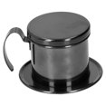 thumbnail image 1 of Coffee Maker Pot, Stainless Steel Vietnamese Coffee Filter Maker Infuser Single Cup Coffee Drip Brewer For Coffee Milk Tea Shop, 1 of 7