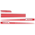 thumbnail image 1 of 5Pcs Car Stickers Body Sticker Decals Stripes Car Side Door Body Hood Rearview Mirror Decal Stickers Set Racing, 1 of 7