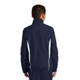 thumbnail image 2 of Sport-Tek YST60 Youth Colorblock Raglan Jacket , True Navy/White, M, 2 of 2
