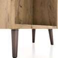 thumbnail image 6 of Furniture of America Finn Mid-Century Modern Wood 2-Drawer Bookcase in Light Oak, 6 of 11
