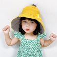 thumbnail image 2 of SHAR Yellow-Summer Baseball Cap for Boys and Girls - Adjustable - Ages 2-6 - UV Protection, 2 of 3
