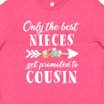 thumbnail image 4 of Inktastic Only the Best Nieces Get Promoted to Cousin Youth T-Shirt, 4 of 5