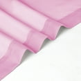 thumbnail image 6 of OVZME 42x45 Pink Sheer Curtains 2 Pack, 45" Apron Length for Kitchen Dining Room, Soft Voile Tier Curtains for Half Small Window, Each 42Wx45L, 6 of 8