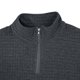 thumbnail image 4 of Blusa y camisa de manga larga con cuello alto para hombre, moda de color liso, media cremallera, blusa de manga larga con cuello alto, blusa de poliéster para hombre, 4 of 9