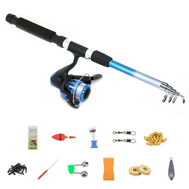 Labymos Fishing Reel Rod Combo Set Fishing Pole Spinning Reel Set with  Fishing Accessories 