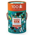 thumbnail image 2 of Crocodile Creek Thirty Six Birds of The World 100 Piece Jigsaw Puzzle in Canister Includes Educational Animal Finder Sheet for Ages 5 Years and Up, 2 of 6