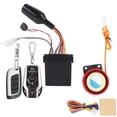 thumbnail image 1 of Sistema de seguridad impermeable con bocina de alarma remota de 2 vías para motocicleta 105-125dB con arranque de motor Jadeshay  A, 1 of 9