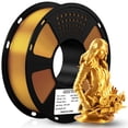 thumbnail image 5 of Geeetech 3D Printer PLA Filament Shiny Silk Gold Toughness Enhanced Filament with 1.75mm Dimensional Accuracy +/-0.03mm, 1080 Feet Per Roll, Vacuum Packaging, for Most 3D FDM Printer, 5 of 6