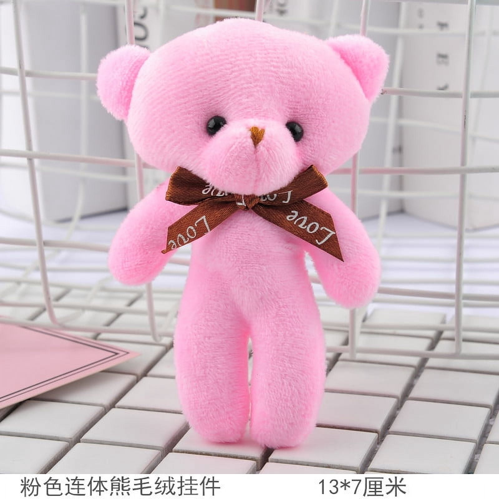 VONKY Teddy Bear Doll Pendant Plush Toy Keychain
