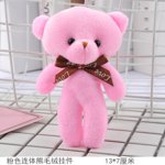 VONKY Teddy Bear Doll Pendant Plush Toy Keychain