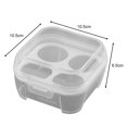 thumbnail image 2 of Portable Egg Holder Container for Camping For Outdoor Picnic Eggs Storage 4 squares, 2 of 8