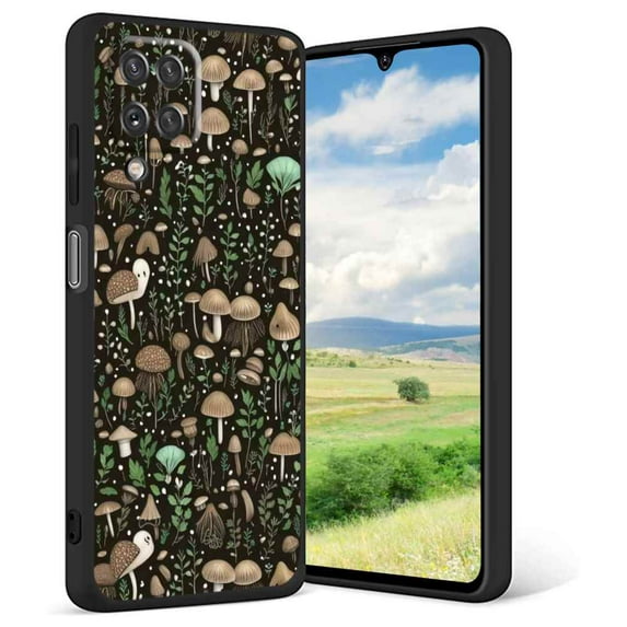 Gothic-dark-Fantasy-Forest-Woodland-plant-8 Phone Case, Degined for Samsung Galaxy A42 Case Men Women, Flexible Silicone Shockproof Case for Samsung Galaxy A42