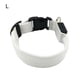 thumbnail image 4 of Collar para mascotas Iluminación LED Suministros para mascotas ABS Recargable Prevención de accidentes Herramientas anti-perdida Collares Actividades de seguridad USB Recargable Blanco L Yuarrent PT000654-29, 4 of 7