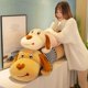 thumbnail image 2 of Peluche de peluche de cabeza grande a rayas para niños, almohada Kawaii para dormir, muñeco de peluche, regalo de cumpleaños y Navidad, 2 of 3
