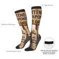 thumbnail image 4 of Honeii Rustic French Signpost Print Long Socks,Novelty Design Socks Gift for Men and Women,Crew Socks,Calf Socks, 4 of 6