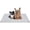Gray, variant on Chillpaws Cooling Mat for Dogs, Double-Sided Breathable Pet Cooling Pad, Portable Washable Non-Slip Dog Cooling Bed, Gel-Free Cooling Mat for Dogs & Cats, Indoor, Crate, Sofa & Travel