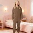 thumbnail image 2 of REDARER Toddler Pajama Jumpsuit Cozy Sleeper Outfit, Soft Grip Socks Footie for Boys Girls Home Lounging,9-10 Years, 2 of 6