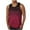 Red, variant on ALLLIST Summer Mens Tank Tops Cotton Blue Pullover Comfy Color Block Undershirts for Men Size S-2XL