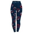 thumbnail image 2 of 50% Off Clearance Lenago Women Girls Leggings Skinny Independence Day Printed High Waist Stretchy Tights Trouser Yoga Pants Gift for Women, 2 of 3