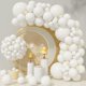 thumbnail image 2 of Globos Blancos 110 Piezas Kit de Arco de Guirnalda de Globos Blancos Globos Blancos de Látex Mate de 5/10/12/18 Pulgadas Diferentes Tamaños como Globos de Baby Shower Globos de Cumpleaños Globos de Bo, 2 of 4