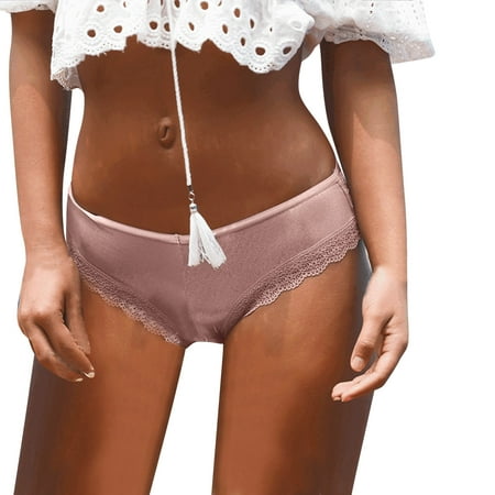

Women s Underpants Hollow Lace Transparent Underwear Temptation Sex Thongs Low Waist G String 5 Pack