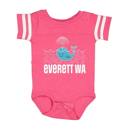 

Inktastic Everett Washington Whale Watching Gift Baby Boy or Baby Girl Bodysuit