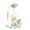 Green, variant on Cute Bear Desk Lamp with Pen Holder, Rechargeable Night Light for Reading, Adjustable Gooseneck LED Table Lamp, Cartoon Bear Figurine with Soft Light for Bedroom