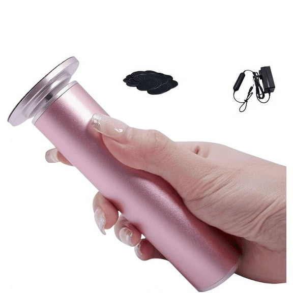 Electric Foot Callus Trimmer with Longer Aluminum Tool and Stepless Speed