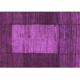 thumbnail image 1 of Ahgly Company Indoor Rectangle Abstract Purple Contemporary Area Rugs, 2' x 5', 1 of 4
