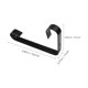 thumbnail image 2 of BESTYASH 2Ud De Pared En Hierro Negro Para Macetas Colgantes Y Accesorios De Jardín, 2 of 8