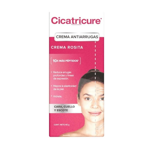 Crema facial Cicatricure Rosita anti arrugas 60 g