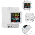 thumbnail image 5 of Digital Electricity Meter Rail Digital Electricity Meter Energy Meter AC40-300V, 5 of 10