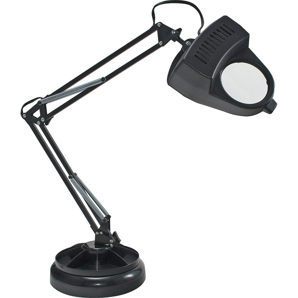 Ledu, LEDL9087, Full Spectrum Magnifier Desk Lamp, 1 Each, Black