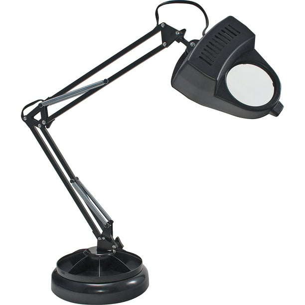 Full Spectrum Magnifier Desk Lamp, Sharper Image Magnifying Floor Lamp