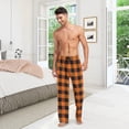 thumbnail image 6 of Top-kevin Thanksgiving Plaid Men's Pajama Pants Sleepwear Pajama Pant with Pockets Lounge Pajama Bottoms for Men, 6 of 14