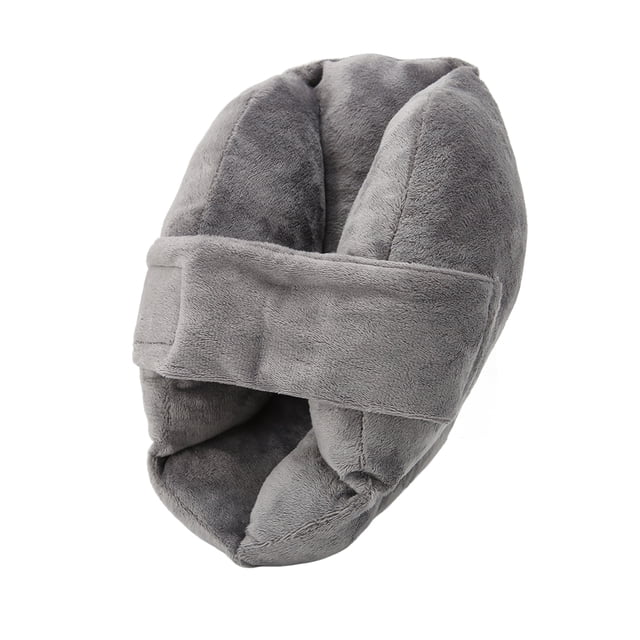Heel Cushion Protector Pillow, Keep Warm Ergonomic Design Reduce Friction Heel Protector Cushion Adjustable Elastic Belt For Bedridden Patient For Protect Feet