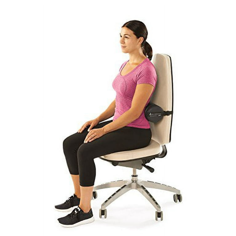The Original McKenzie D-Section Lumbar Roll by OPTP – USA-made Low Back  Lumbar Support for Office, Car Seats and Travel. The Preferred Lumbar Pillow  by Physical Therapist and Chiropractors 