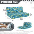 thumbnail image 6 of Pzuqiu 2 Piece Hawaiian Palm Tree Rv Seat Covers for Dinette Lightweight Rv Couch Covers Breathable Stretchy Camper Seat Covers Dinette Camper Sofa Chair Protector, 6 of 6
