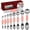 Peach, variant on NEXTOP Magnetic Measuring Spoons 9-pcs, Stainless Steel, Stackable, Measuring Teaspoon Set