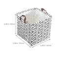 thumbnail image 4 of GOOHOCHY Cesta de lavandería con asa de doble cara, cesta grande para ropa, cesta para guardar ropa y artículos diversos., 4 of 8