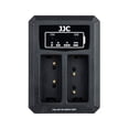 thumbnail image 1 of Cargador de batería JJC NP-W126 NP-W126S USB de doble ranura para Fuji, 1 of 9