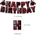 thumbnail image 5 of ZHZIYAG Deadpool Birthday Party Supplies, Cartoons Theme Party Decoration Set for Kids, Include Banner,Balloons,Cake Cupcake Toppers,for Boys Girls Theme Party WW728#603, 5 of 5