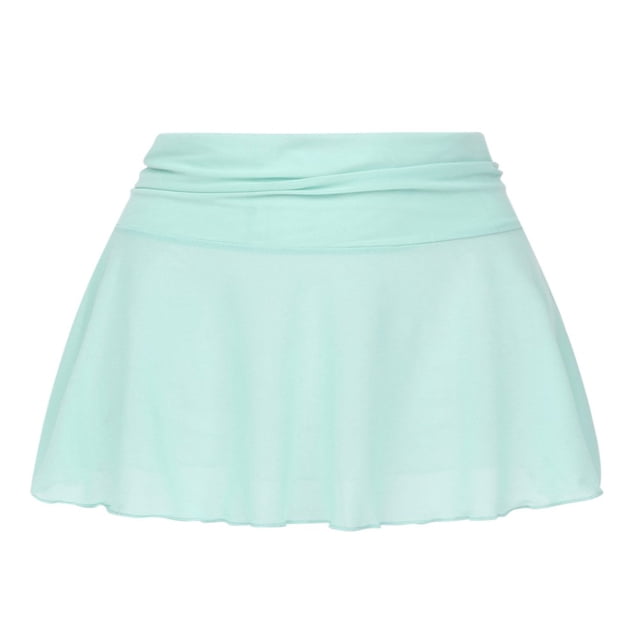 Jupe en Résille Transparente pour Femme, Jupe Courte Plissée Taille Haute Colorée TG