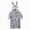 H310-Grey, variant on NOLDARES Toddler Robes Cute Pattern Bathrobe Unisex Kids Robe Baby Flannel Hoodie Pajamas Sleepwear(H310-Blue)