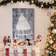 Sophisticated Christmas Collection B- Gallery Wrapped Canvas